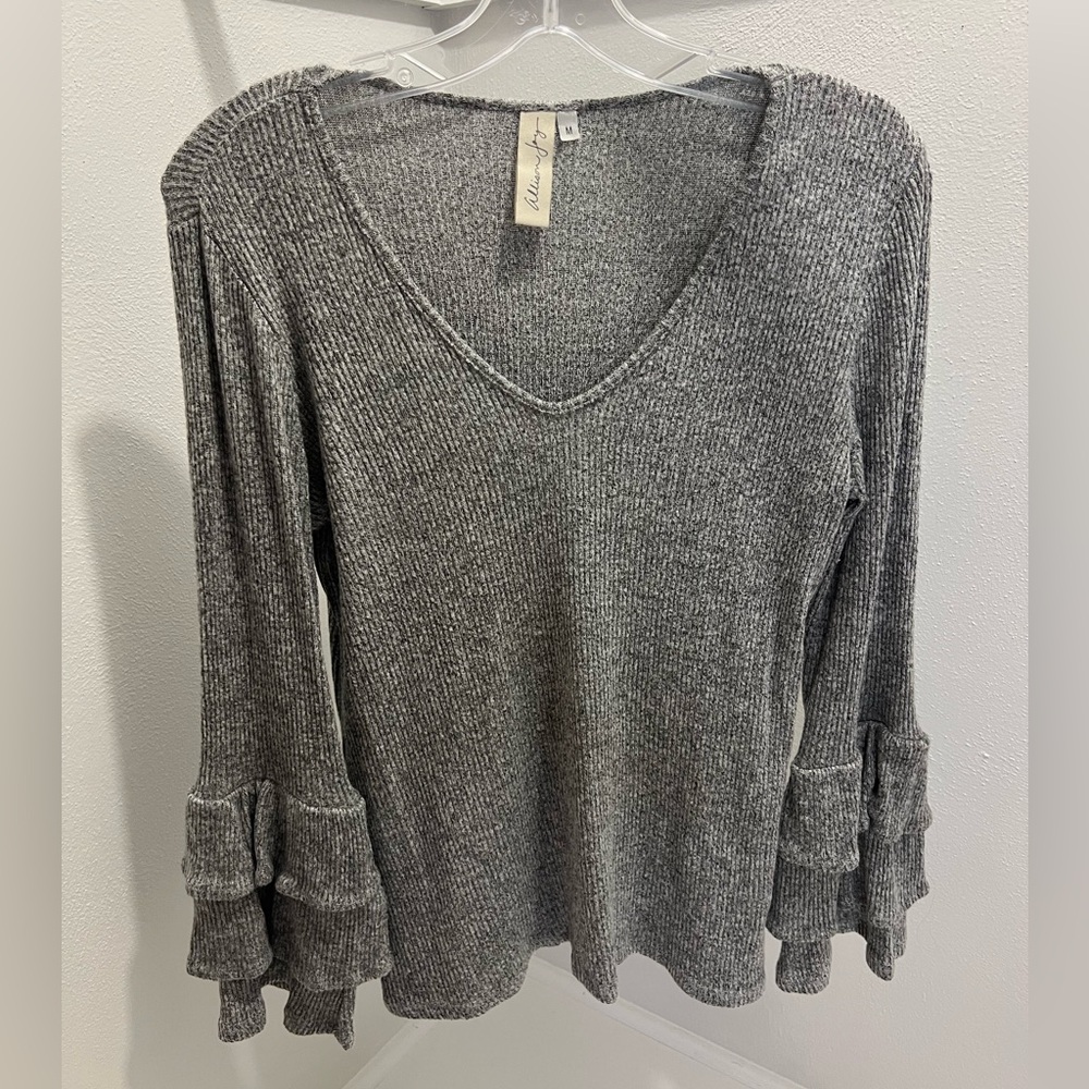 Allison Joy: Gray Sweater